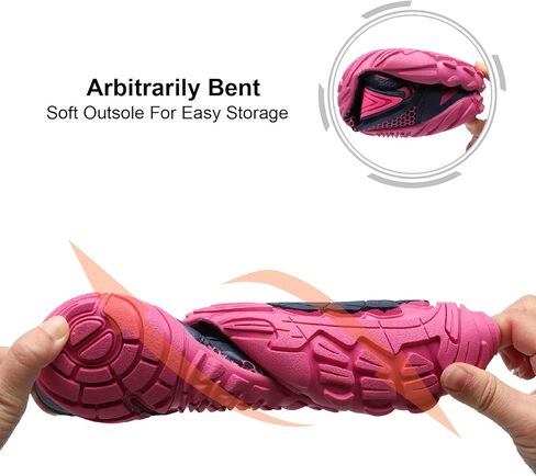 أحذية L-RUN الرياضية للمشي لمسافات طويلة على الماء، أحذية رياضية للشاطئ للسباحة عند أصابع القدم للنساء والرجال in Kuwait