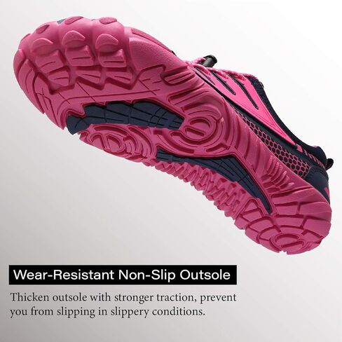 أحذية L-RUN الرياضية للمشي لمسافات طويلة على الماء، أحذية رياضية للشاطئ للسباحة عند أصابع القدم للنساء والرجال in Kuwait