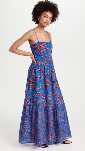 فستان نسائي بياقة مربعة in Kuwait