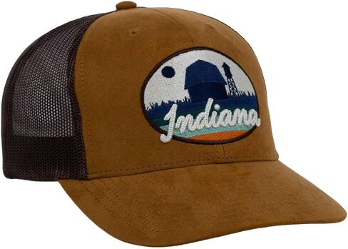 التيجان المحلية فو الجلد المدبوغ الرجعية وجهات النظر سائق شاحنة قبعة Snapback قابل للتعديل in Kuwait