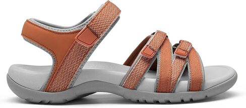 DREAM PAIRS Womens Comfortable Hiking Walking Sandal with Adjustable Hook and Loop Strap, Sports, Travel,Summer Beach Outdoor Light Weight Water Shoes in Saudi Arabia
