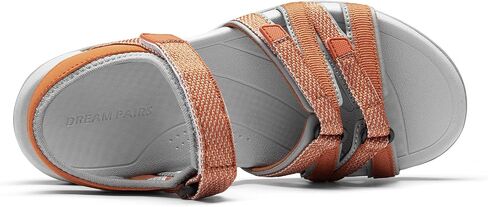 DREAM PAIRS Womens Comfortable Hiking Walking Sandal with Adjustable Hook and Loop Strap, Sports, Travel,Summer Beach Outdoor Light Weight Water Shoes in Saudi Arabia