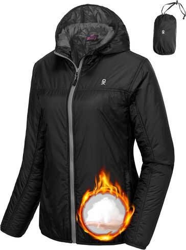 Little Donkey Andy Women's Packable Lightweight Running Jacket Water Resistant Hooded Windbreaker for Hiking Cycling Camping in Saudi Arabia
