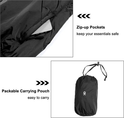Little Donkey Andy Women's Packable Lightweight Running Jacket Water Resistant Hooded Windbreaker for Hiking Cycling Camping in Saudi Arabia