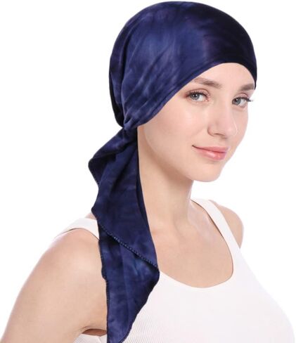 قبعة KINGREE Chemo Cap، أغطية رأس عمامة، غطاء رأس متعدد الوظائف وقبعات كيميائية لتساقط الشعر in Saudi Arabia