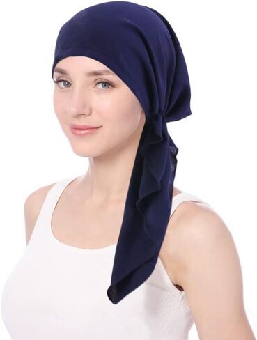 قبعة KINGREE Chemo Cap، أغطية رأس عمامة، غطاء رأس متعدد الوظائف وقبعات كيميائية لتساقط الشعر in Saudi Arabia