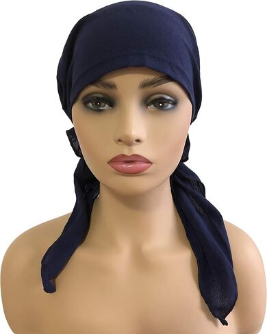قبعة KINGREE Chemo Cap، أغطية رأس عمامة، غطاء رأس متعدد الوظائف وقبعات كيميائية لتساقط الشعر in Saudi Arabia