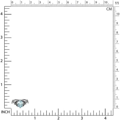 Silvershake 8X6mm Oval Shape Gemstone Antique Finishing 925 Sterling Silver Flower and Leaf Vintage Inspired Ring Jewelry for Women in Kuwait