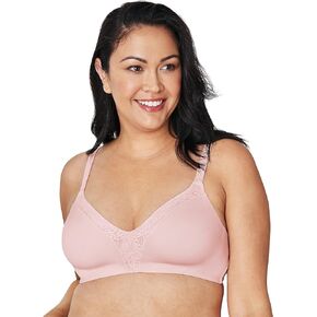 Playtex Women's Plus Size Secrets Ultra Soft ComfortFlex Fit Convertible Wirefree Bra Us4832