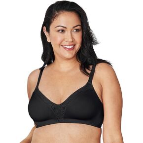 Playtex Women's Plus Size Secrets Ultra Soft ComfortFlex Fit Convertible Wirefree Bra Us4832