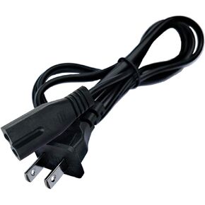 UpBright 2 Pin AC Power Cord Cable Compatible with Sony CFD Series CD Boombox Blu-Ray Player CFD-G30 CFD-G35 CFD-G50 CFD-G300 CFD-G505 CFD-G55 CFD-G70 CFD-G700 CFD-S300 CFD-S32 CFD-S33 CFD S34 250