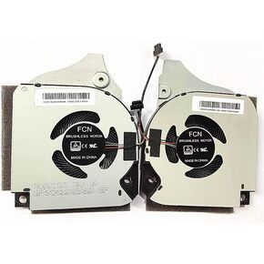 CPU+GPU Cooling Fan Replacement Compatible for Dell G5-5590 G7-7590 G7-7790 G5 5590 G7 7590 7790 P82F Series 006KT2+0C04TH DFSCK221151811 FL1J FM0C in Kuwait