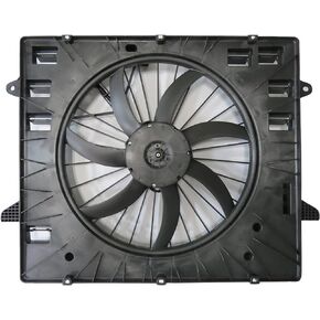 TYC 624550 Cooling Fan Assembly Compatible with 2018-2020 Chevrolet Traverse, Black
