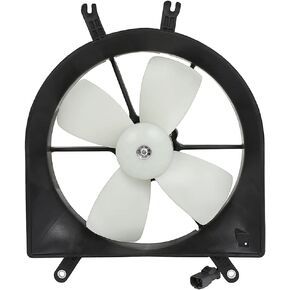 SCITOO 600070 620-204 674-59354 Radiator Cooling Fan Compatible for 1997-1998 for Acura EL 1992-1998 for Honda for Civic 1993-1997 for Honda for Civic del Sol