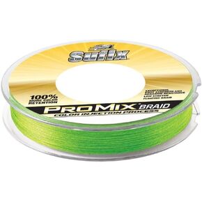 Sufix ProMix Braid 20 lb Neon Lime