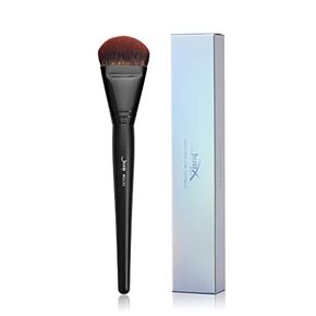 Jessup Makeup Brushes Set Premium Synthetic Powder Foundation Highlight Concealer Eyeshadow Blending Eyebrow Liner Spoolie Brush Set Black 21pcs T271