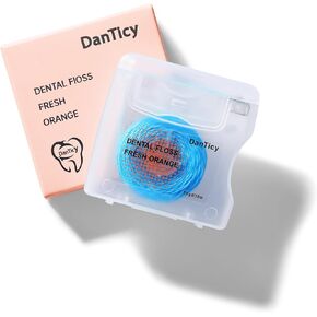 Coconut-Oil Infused Woven Dental Floss,Deep Clean Natural Vegetable Waxed Floss,Extra Wide Cleaning and Slides Smoothly & Easily,PFAS Free | Mint Flavored(33 Yds x 1 Unit)