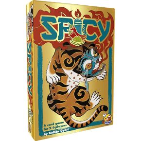 Spicy Card Game | Strategy Game | Bluffing Card Game for Adults and Kids | Fun Game for Family Game Night | Ages 10+ | 2-6 Players | Average Playtime 15 Minutes |HeidelBÄR Games