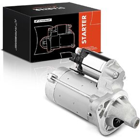 A-Premium Starter Motor Compatible with 2003 2004 2005 2006 2007 2008 Toyota Corolla, Matrix & Pontiac Vibe, 1.8L L4 Engine, 1.6KW 12V Clockwise 10 Teeth, Replace# 17841, 28100-0D080, 28100-22090