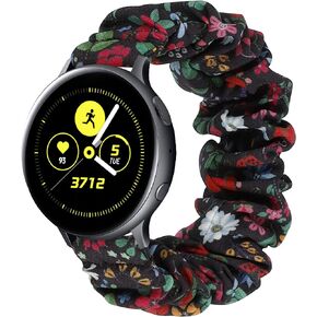 سوار مطاطي قابل للتمدد من TOYOUTHS مقاس 20 ملم متوافق مع ساعة Samsung Galaxy Watch 6/5/4 40&44 ملم/كلاسيكية 6 43&47 ملم/ساعة 5 Pro 45 ملم/أكتيف 2 40&44 ملم/ساعة 4 كلاسيكية 42&46 ملم/ساعة 3 41 ملم، 6 حزم صغيرة
