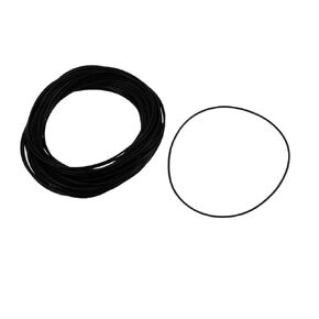uxcell Nitrile Rubber O-Rings 60mm OD 58mm ID 1mm Width, Metric Sealing Gasket, Pack of 50