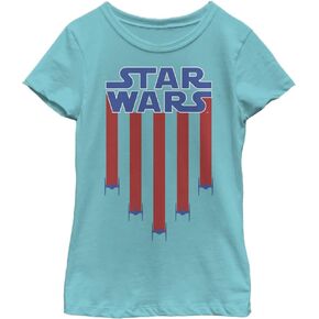 STAR WARS Star_Banner Girls Short Sleeve Tee Shirt