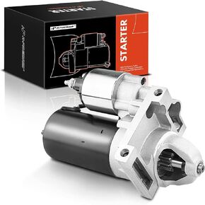 A-Premium Starter Motor Compatible with Jeep Cherokee 86-94, Wagoneer 86-87, Wrangler 87-94, Comanche & Eagle Premier, L4 2.5L, 12V 1.4KW 9 Teeth Clockwise, Replace# 56027350, 0001108031, 8953002125