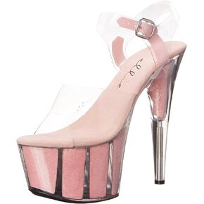Ellie Shoes Women's 709-Glitter Platform Sandal