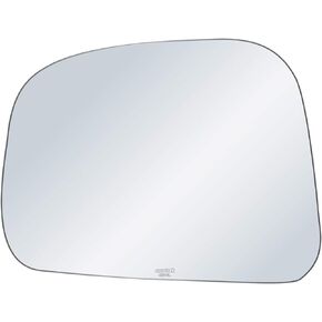 exactafit 8144L Driver Side Mirror Glass Left Replacement Compatible With 2007-2012 Nissan Versa