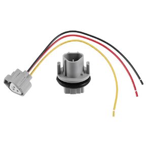 Turn Light Signal Plug Connector Harness 26243-5HA0A 90075-60083 for Nissan Rogue S SL SV 2.5L L4 - Gas 2015 2016 (Set of 2)