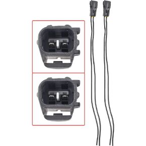 Fog Light Wire Pigtail Harness Connector Plug for Jeep Wrangler TJ LJ 1997-2004