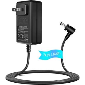 Shark Charger 24.8V for Shark Rocket Pro IZ140 IZ142 IX140H IX141 IX160 IZ160 IZ162H IZ163H IZ363H IZ140C IZ141C IZ142 IZ162HC QZ162H QZ163H Series Cordless Vacuum Cleaner AC Adapter Power Supply Cord