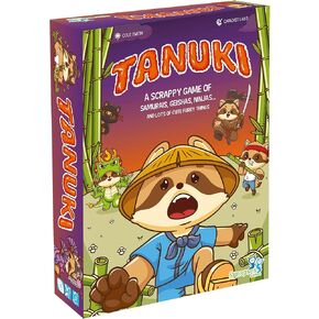 | Tanuki | Take-That Card Game | Non-Stop Player Interaction | 3 to 8 Players | 20 Minutes | Ages 7+