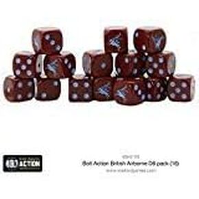 Bolt Action Warlord Games British Airborne D6 Dice Pack 408401101