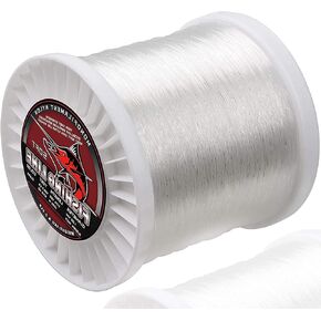 Big Game Monofilament Fishing Line, Fishing Line Nylon String Clear Fluorocarbon Strong Monofilament Fishing Wire for Saltwater Freshwater