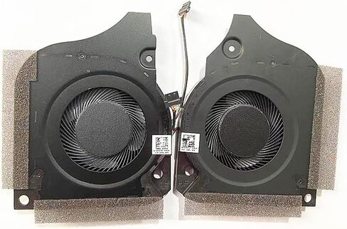 استبدال مروحة تبريد CPU+GPU متوافق مع Dell G5-5590 G7-7590 G7-7790 G5 5590 G7 7590 7790 P82F Series 006KT2+0C04TH DFSCK221151811 FL1J FM0C in Saudi Arabia