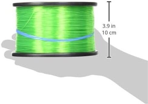 Ande A1-30GE Premium Monofilament، بكرة بوزن 1 رطل، اختبار بوزن 15 رطل، لمسة نهائية باللون الأخضر الساطع in Saudi Arabia