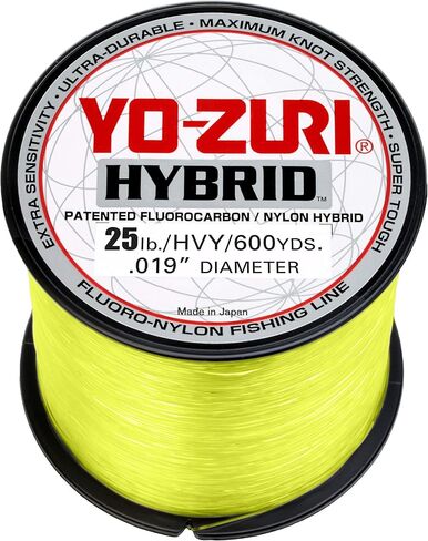 Yo-Zuri 25 HB 600 YL Hybrid High Vis Yellow 600Yd 25Lb in Saudi Arabia