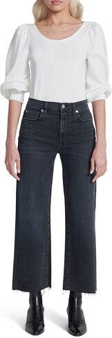 7 For All Mankind Women's Alexa High-Waist Crop Jeans in Saudi Arabia