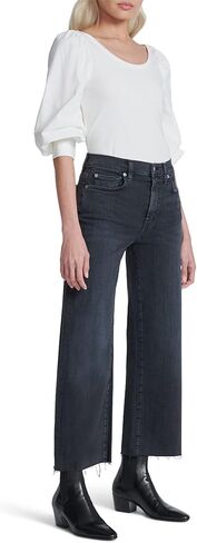 7 For All Mankind Women's Alexa High-Waist Crop Jeans in Saudi Arabia