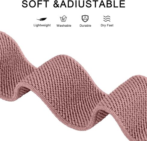 Stretchy Nylon Solo Loop Band Compatible with Google Pixel Watch Band for Women Men, Adjustable Soft Elastic Braided Straps Sport Replacement Wristbands for Google Pixel Watch Bands in Saudi Arabia