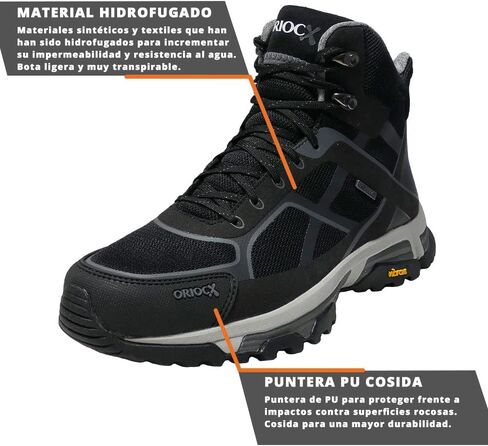 Oriocx Enciso V1 Pro - Waterproof trekking boots with inner membrane, comfortable hiking boots - Unisex in Saudi Arabia