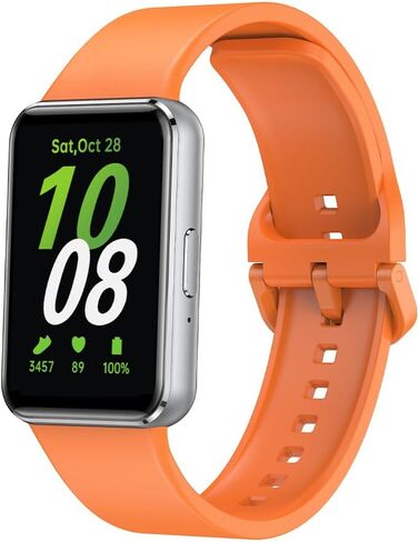 3 قطع من الأربطة متوافقة مع Samsung Galaxy Fit3 Band Sport المخصصة للساعة الذكية Samsung Galaxy Fit 3 SM-R390 in Saudi Arabia