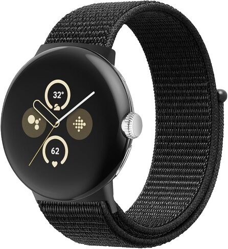 BlackPro Compatible with Google Pixel Watch 3 45mm 41mm Band, Adjustable Breathable Sport Strap for Google Pixel 3/2/1 Band for Men Women in Saudi Arabia