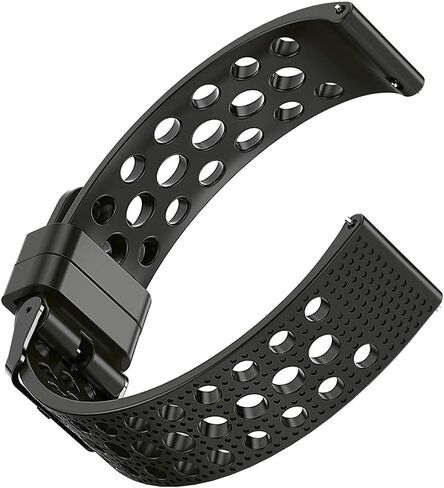 Compatible with 3Plus Vibe Plus Bands, Silicone Replacement Wristbands Sport Strap with Metal Buckle Compatible with 3Plus Vibe Plus/Vibe+ Smartwatch in Saudi Arabia