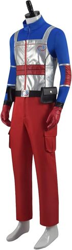 الكبار خارقة خطر زي قناع معركة ملابس هنري هالوين تأثيري سترة سترة السراويل مجموعة كاملة الدعاوى in Kuwait