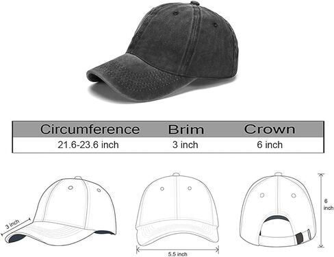 قبعة بيسبول نسائية من Beach Life من قماش الدنيم المتعثر in Kuwait