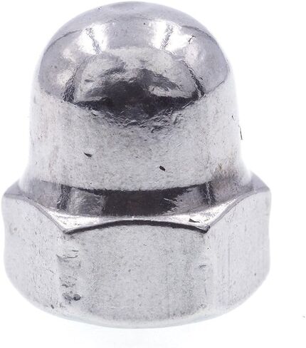 Prime-Line 9077641 صواميل غطاء الجوزة، متري، M5-0.80، درجة A2-70 من الفولاذ المقاوم للصدأ (10 عبوات) in Saudi Arabia