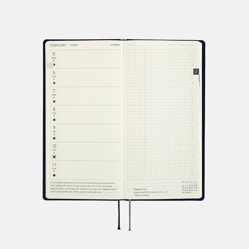 Hobonichi Techo Weeks Mega [English/Tall and Slim Size/January 2024 Start] Colors: Poppin’ Yellow in Saudi Arabia