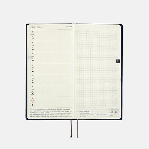 Hobonichi Techo Weeks Mega [English/Tall and Slim Size/January 2024 Start] Colors: Poppin’ Yellow in Saudi Arabia